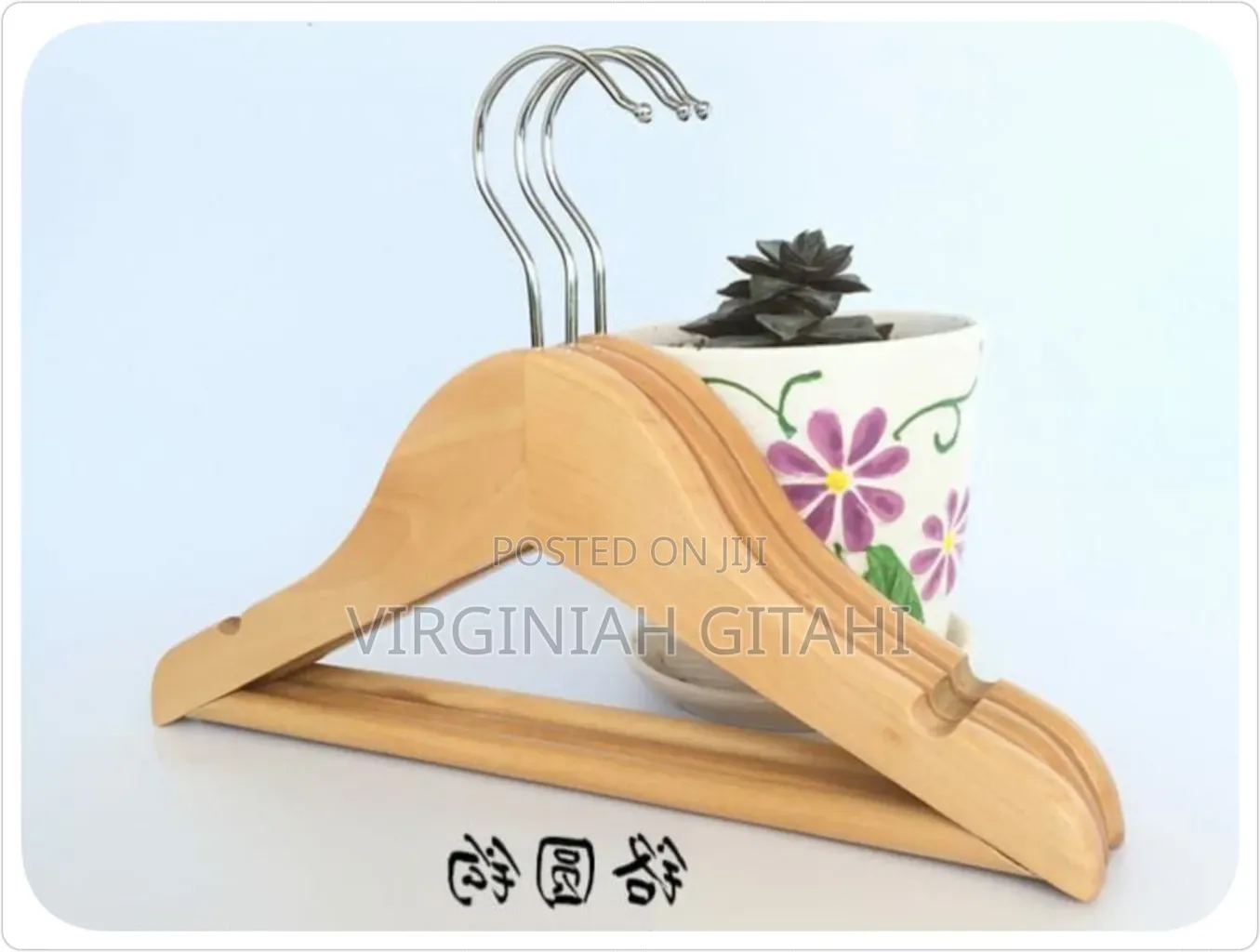 3pcs Wooden Hangers