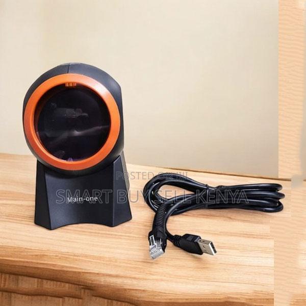 Retail and Warehouse Pos Omnidirectional Table Mount Barcode Scanner - main view