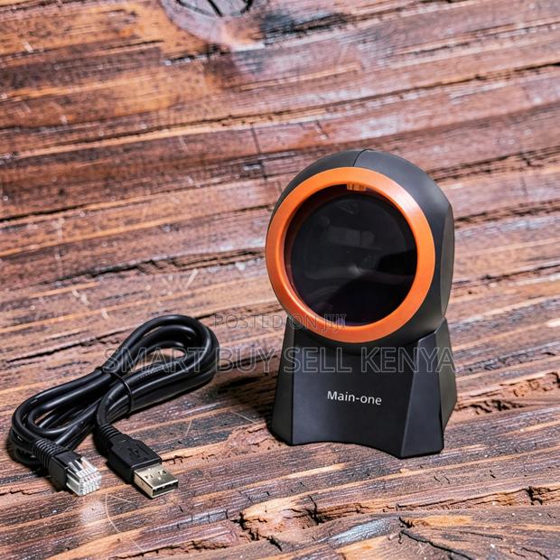 Omnidirectional Table Mount Laser Barcode Scanner Reader for Warehouse