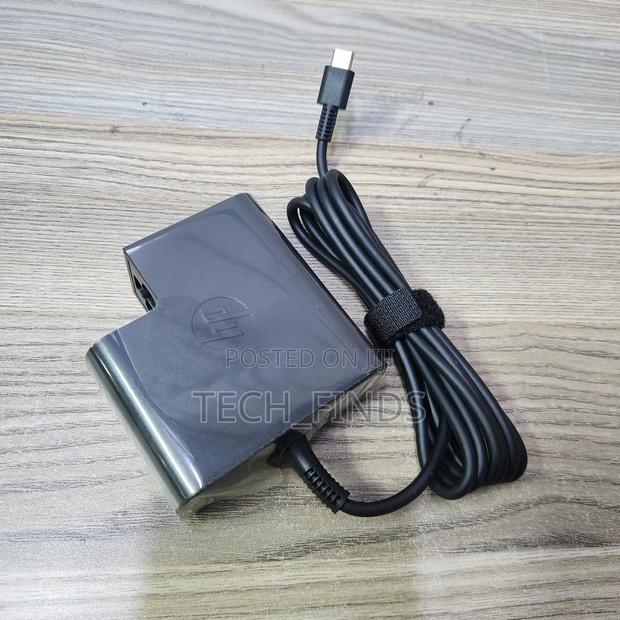 Original Hp Usb-C Type C Square Power Adapter 65w - thumbnail 3
