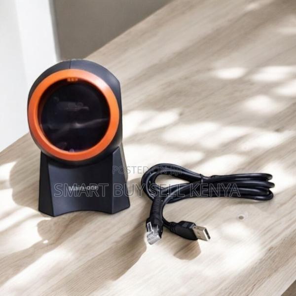 Inventory and Point of Sale Table Mount Laser Barcode Scanner Reader
