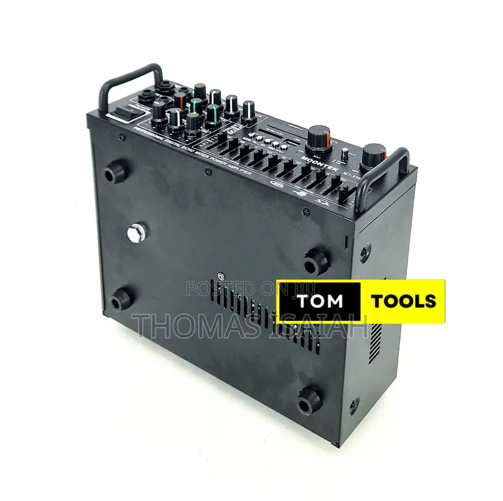 Moontek Mt 399 300w Four Mic Input Bluetooth Stereo Audio Amplifier