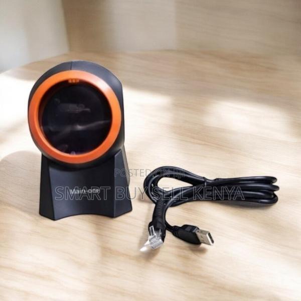 High Functionality Table Mount Desktop Omnidirectional Barcode Scanner