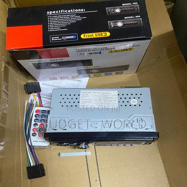 Digital Display Stereo Audio System – 606 Mp3 Car Radio