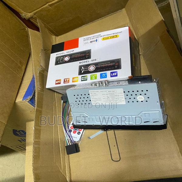 Mp3 Player With Memory Card Support – 606 Car Stereo System