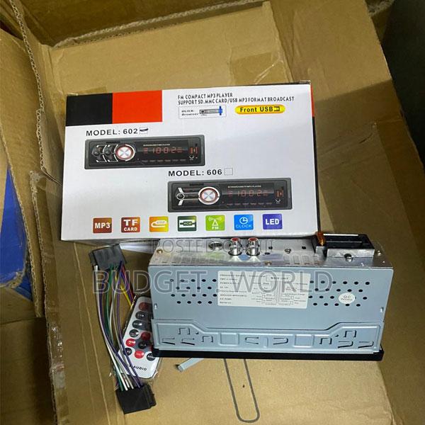 Stereo Sound With Usb Connectivity– 606 Car Radio Player - main view
