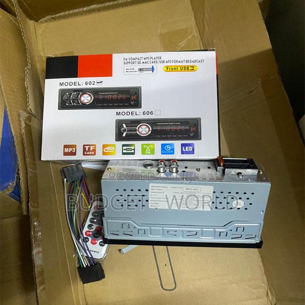 1 Din Car Radio With Clear Audio Output– 606 Mp3 Stereo