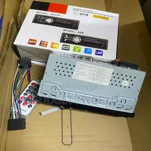 Fm Radio With Easy Controls– 606 Digital Car Stereo