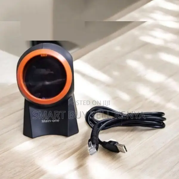 Quality Ensured Table Mount Desktop Omnidirectional Barcode Scanner
