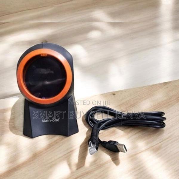 High Durability Table Mount Desktop Omnidirectional Barcode Scanner