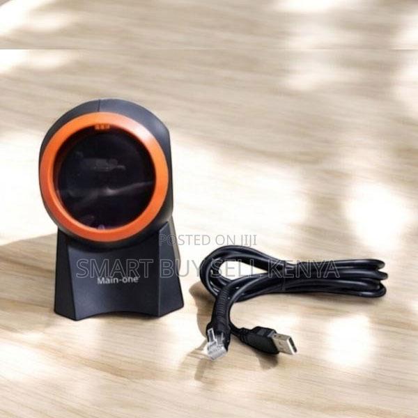 High Reliability Table Mount Desktop Omnidirectional Barcode Scanner