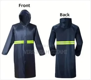 Navy Blue Heavy Duty Rain Coat