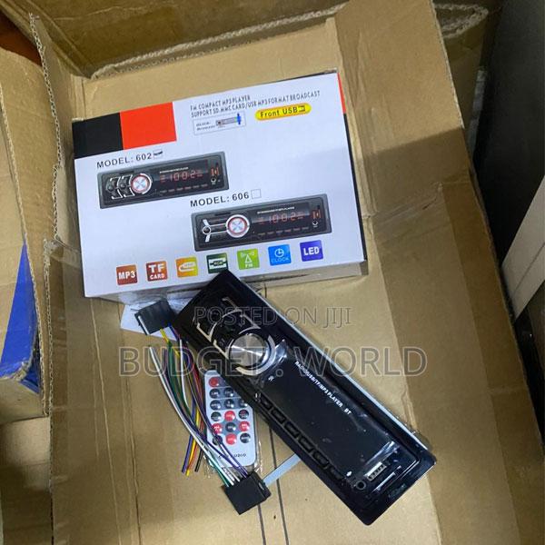 Easy Install Stereo Audio System–606 Mp3 Car Radio