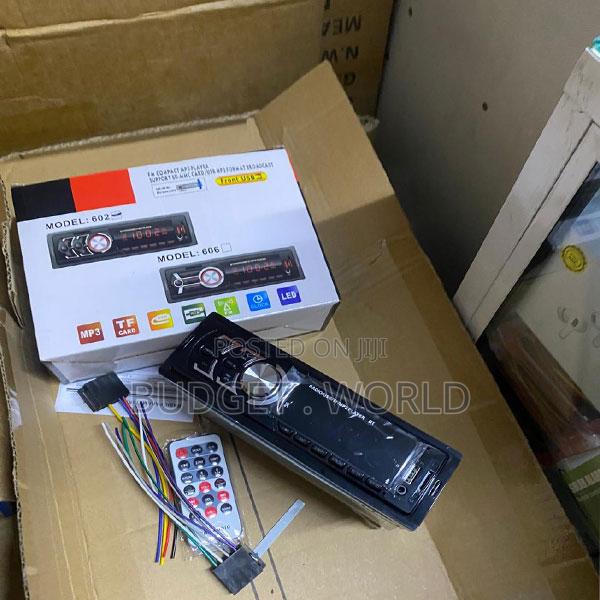 Fm Radio With Usb Memory Card– 606 Car Stereo Player