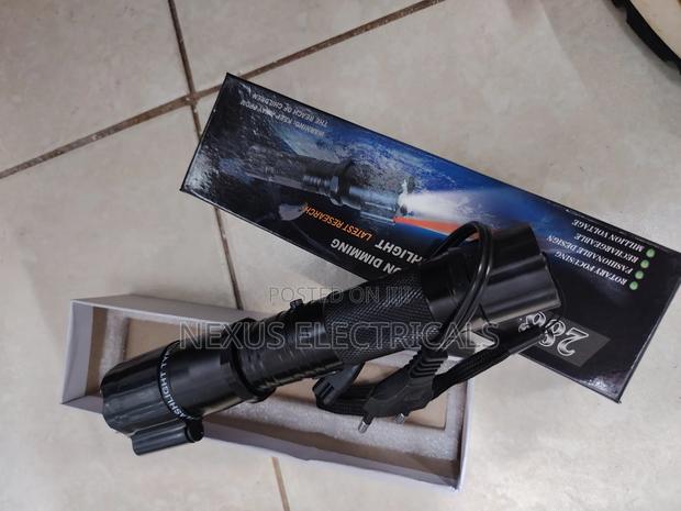 Flashlight With Laser
