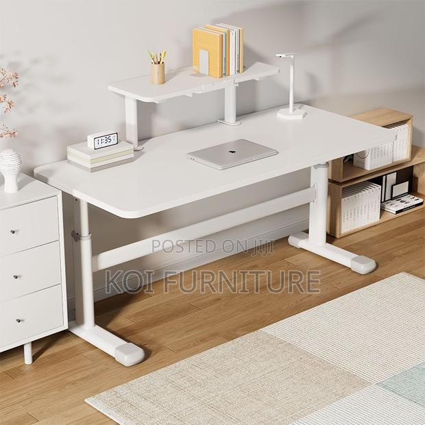 Office Desk : 1m Manual Office Height-Adjustable Study Desk - thumbnail 6