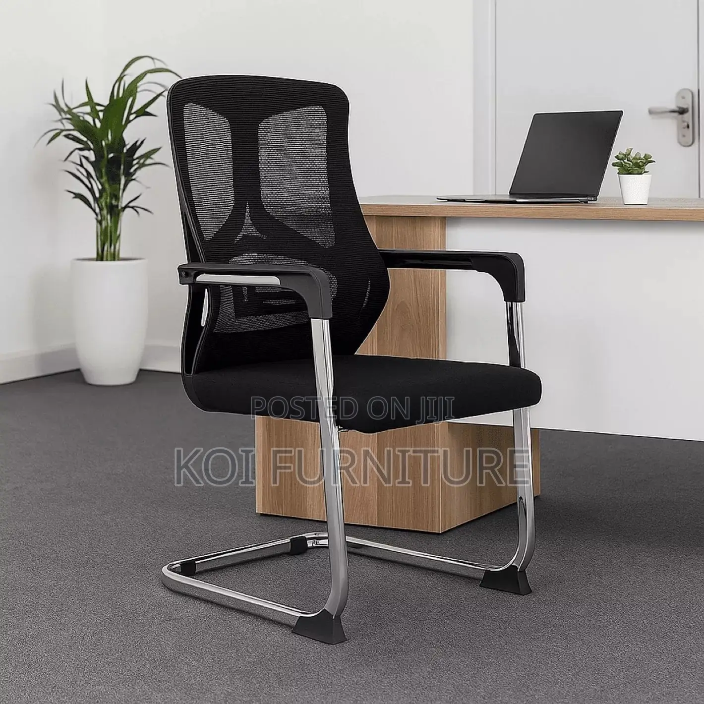 Office Chair : Ergonomic Mesh Guest Office Seat