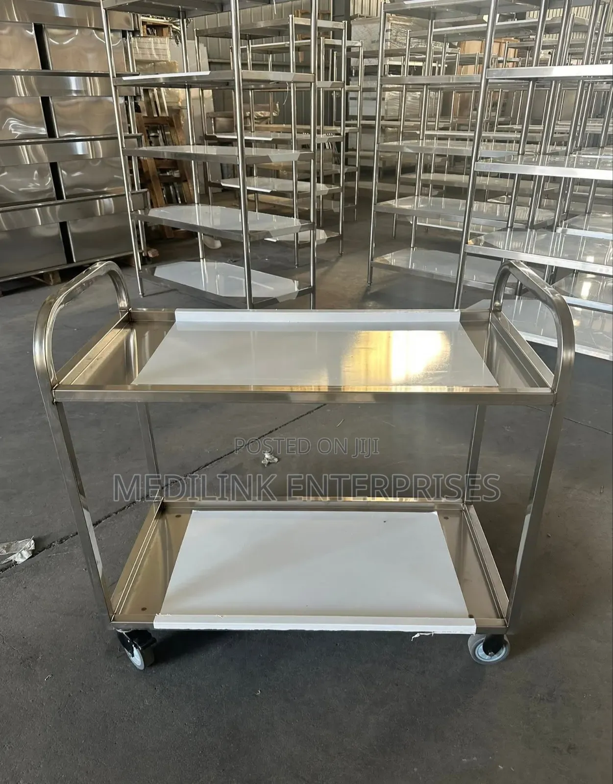 Modern Gti Stainless Steel Hospital Trolley