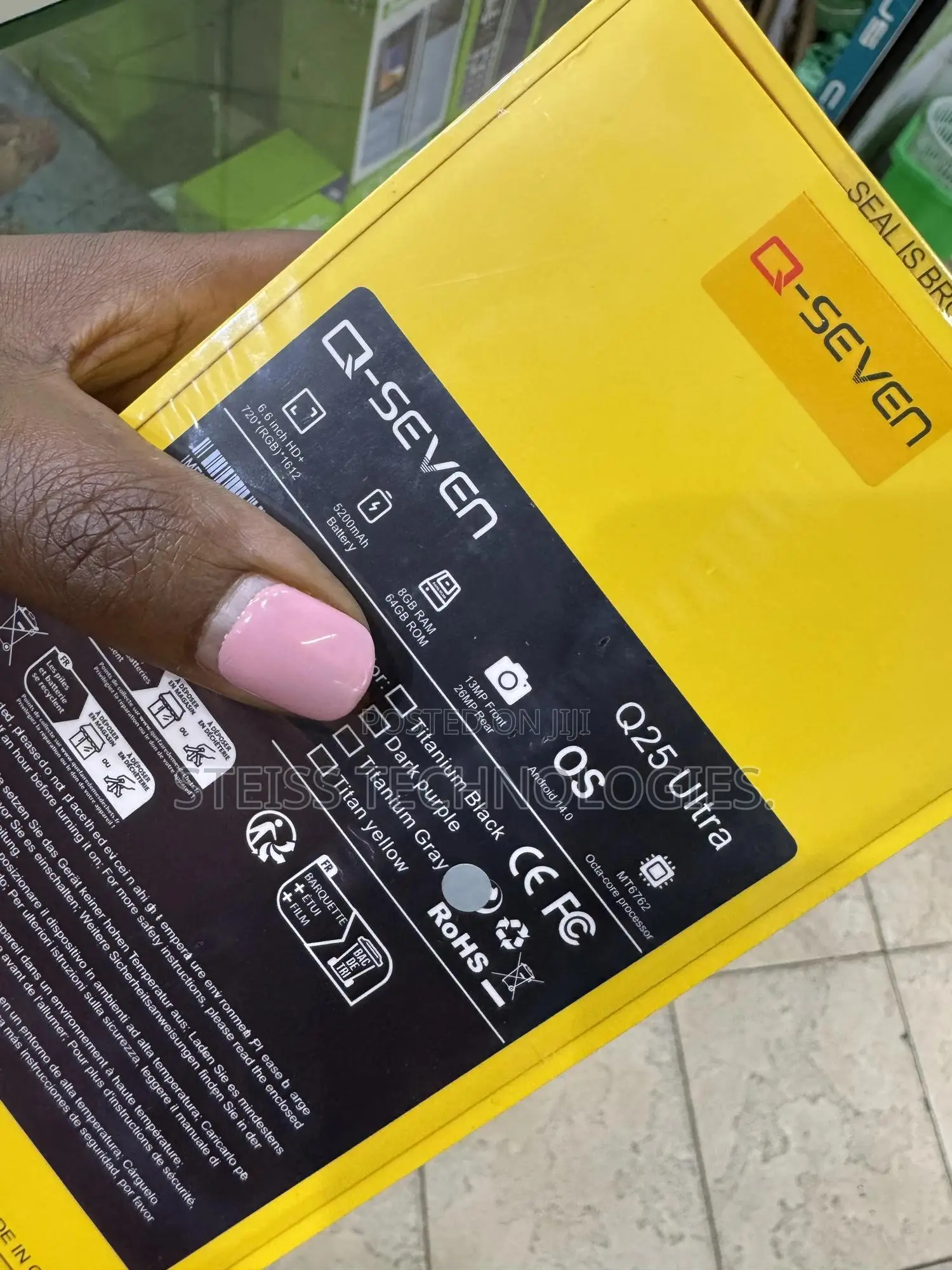 New Mobile Phone 64 GB Gray