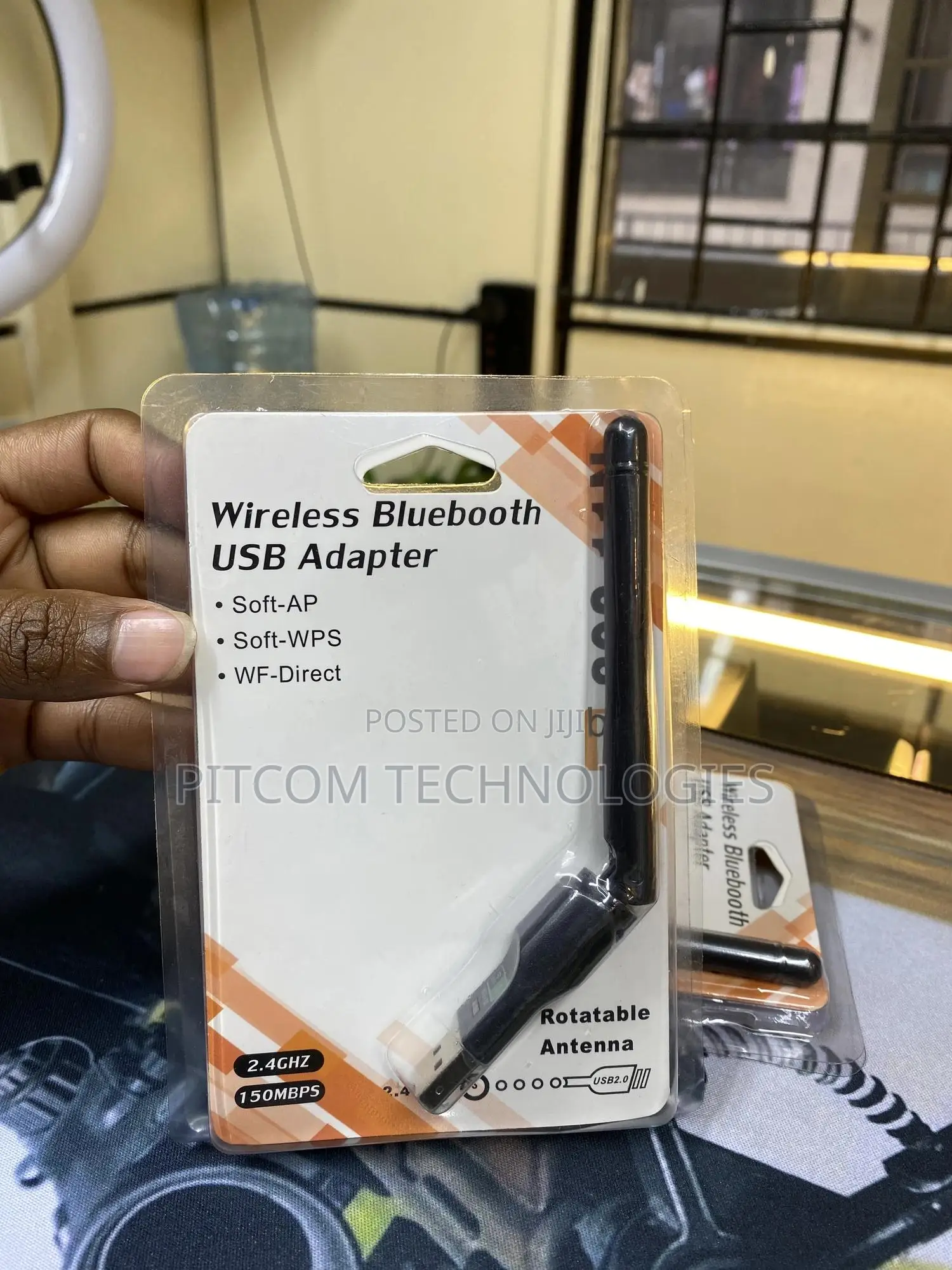Dual Wifi and Hotspot Dongle With Antenna