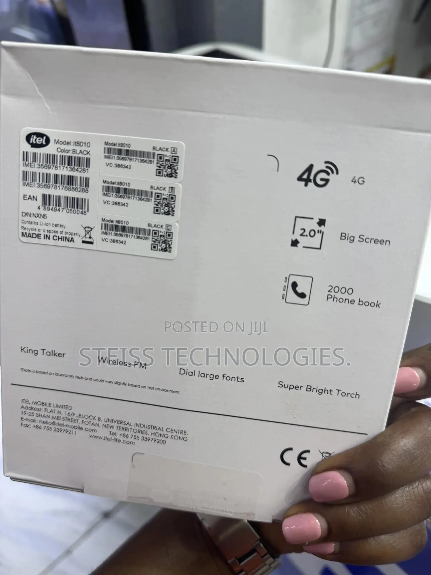 New Mobile Phone Black