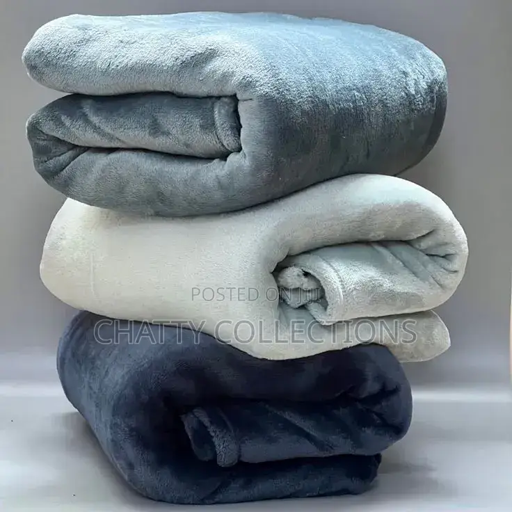 6 by 6 Plain Comfy Fleece Blanket/ Throw Blankets