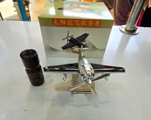 Generic Solar-Powered Airplane Model Designed Car Fragrance
