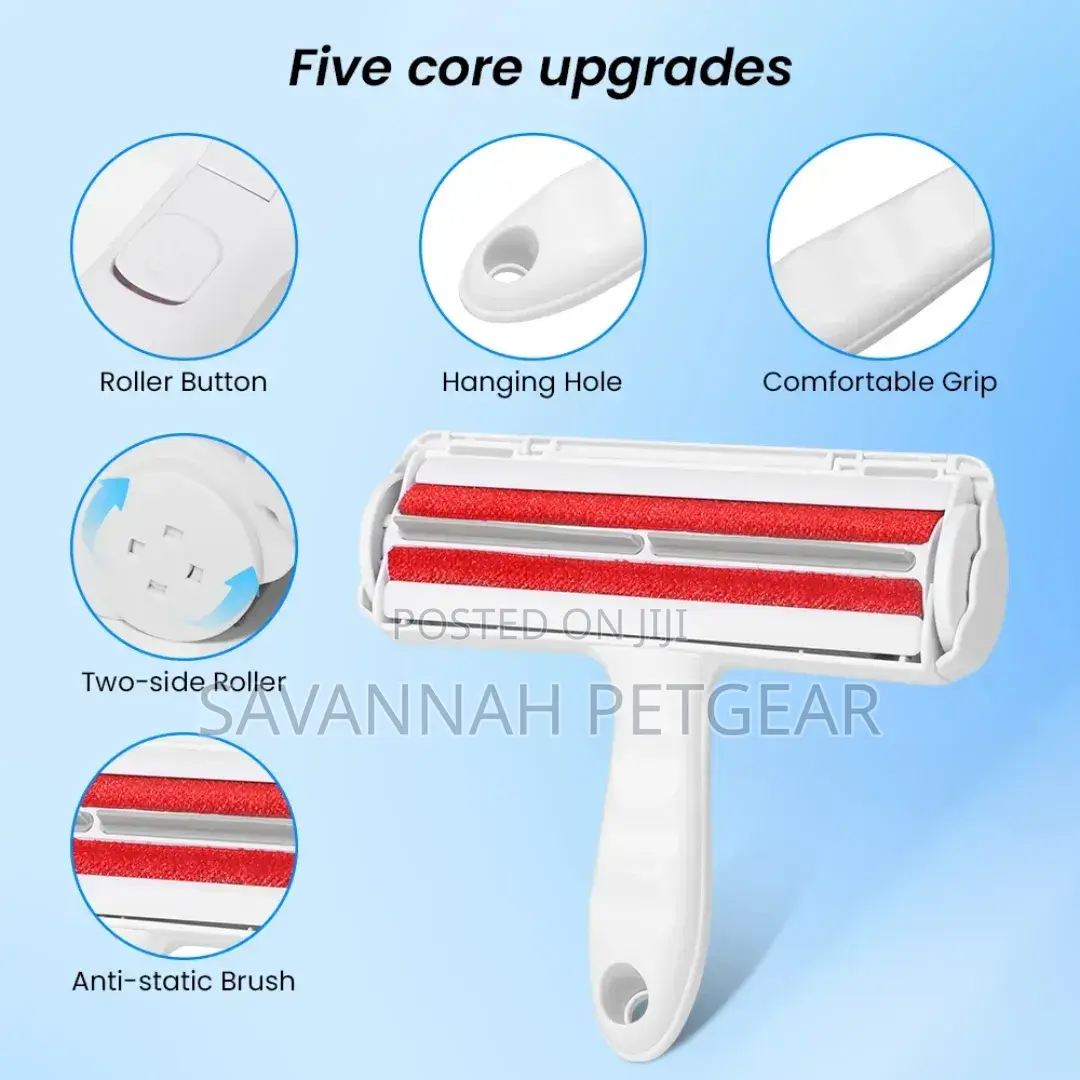 Versatile Self Cleaning Reusable Pet Fur Hair Rollers Remover