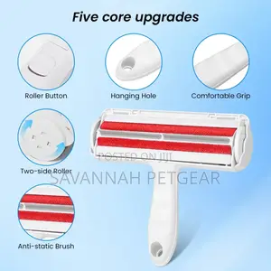 Versatile Self Cleaning Reusable Pet Fur Hair Rollers Remover