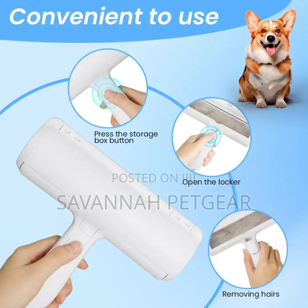 Versatile Self Cleaning Reusable Pet Fur Hair Rollers Remover