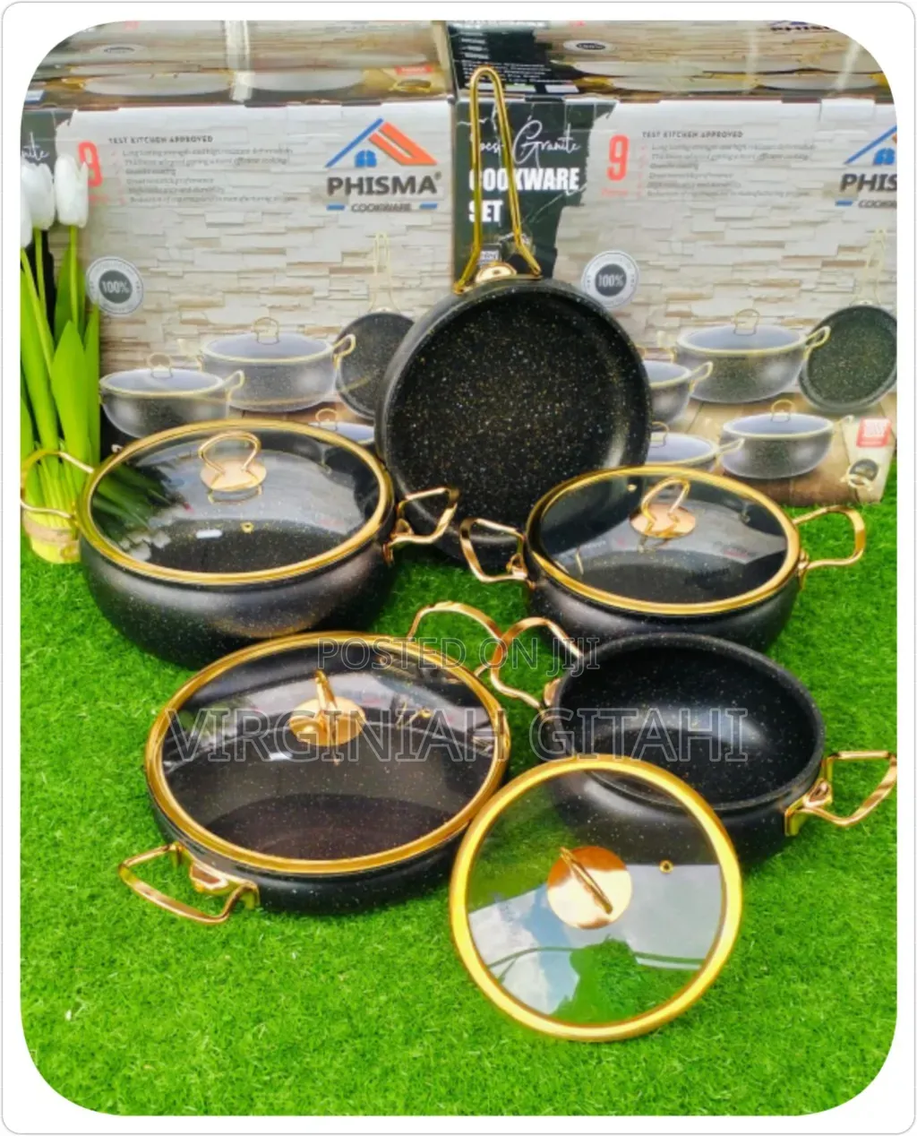 Phisma 9pcs Cookware