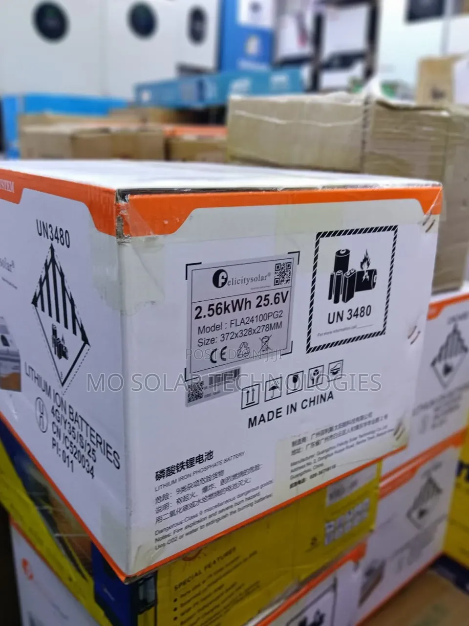 2.5kwh 24v 100ah Felicity Lifepo4 Lithium Battery