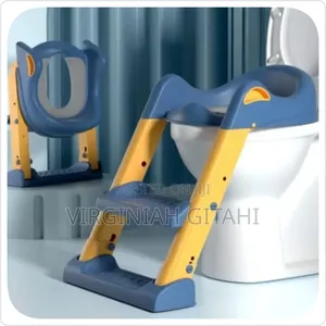 Baby Auxiliary Toilet Ladder Folding Seat for Kids Training