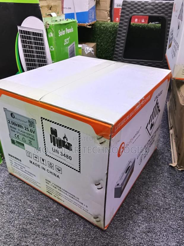 2.56kwh 25.6v 100ah Felicity Lifepo4 Lithium Battery