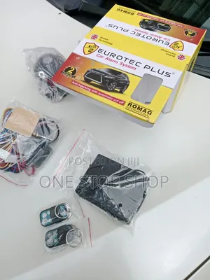 Eurotec Remote Control Alarm Security System With Cut Out