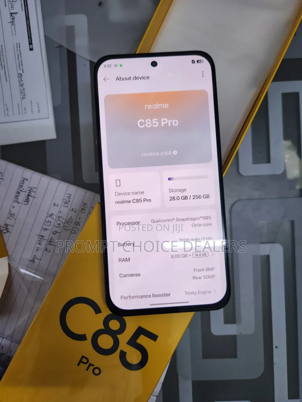 New Realme C85 Pro 256 GB Green