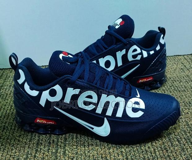 Designer Supreme X Nike Ultra Sneakers - thumbnail 3