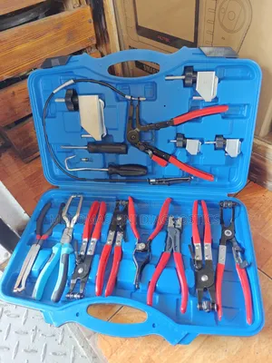 15 Piece Vehicle Hose Clamp Removal and Installation Pliers Tool Kit