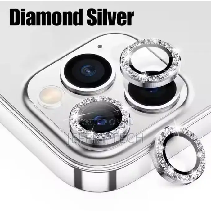 Beauty Glitter Camera Lens Protector Cover for iPhone 15 Pro Max 14 Pl