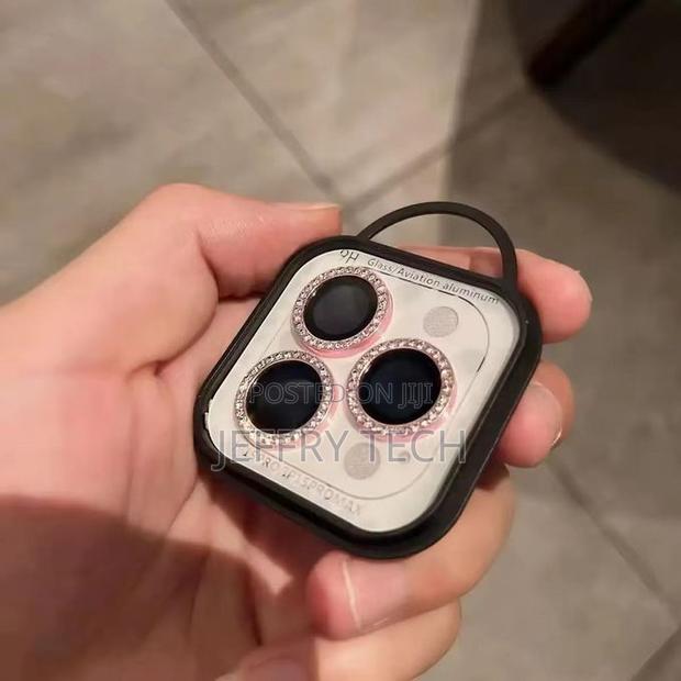 Beauty Glitter Camera Lens Protector Cover for iPhone 15 Pro Max 14 Pl - thumbnail 2