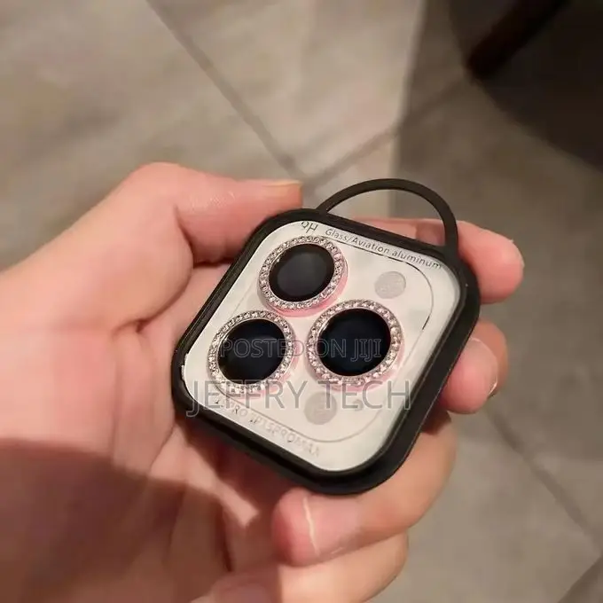Beauty Glitter Camera Lens Protector Cover for iPhone 15 Pro Max 14 Pl