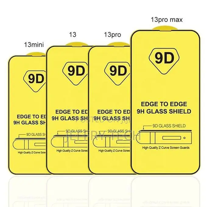 Screen Guard 21 / 9d Screen Protector Glass for iPhone X , Xr , 11 ,12
