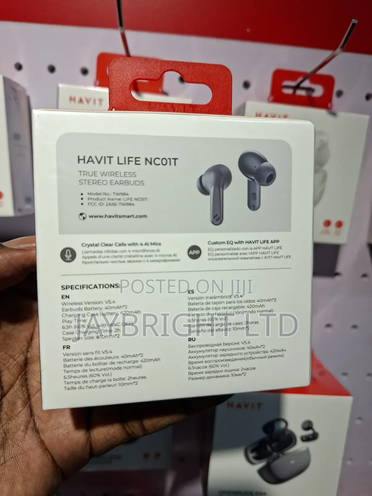 Havit Tw984 Anc Tws Earbuds