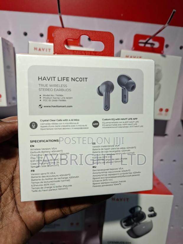 Havit Tw984 Anc Tws Earbuds - thumbnail 2
