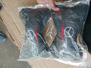 2pcs Mazda Pu Leather Travel Pillows