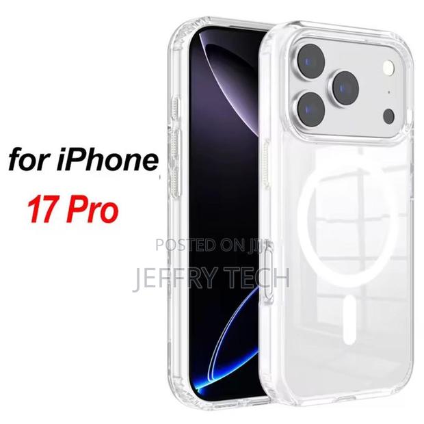 Military Grade Acrylic Case for iPhone 17 Pro Back Cover Magsafe Shocs