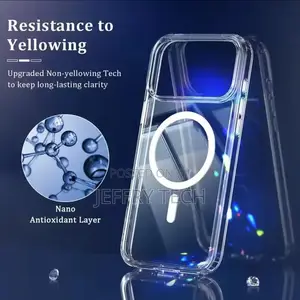 Military Grade Acrylic Case for iPhone 17 Pro Back Cover Magsafe Shocs