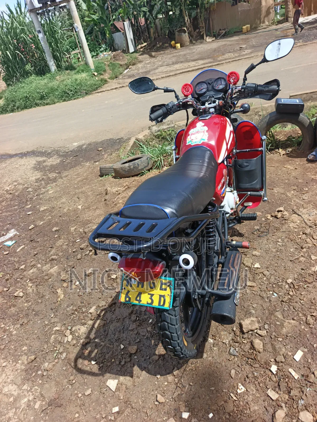 Bajaj Boxer 150 UG 2022 Red