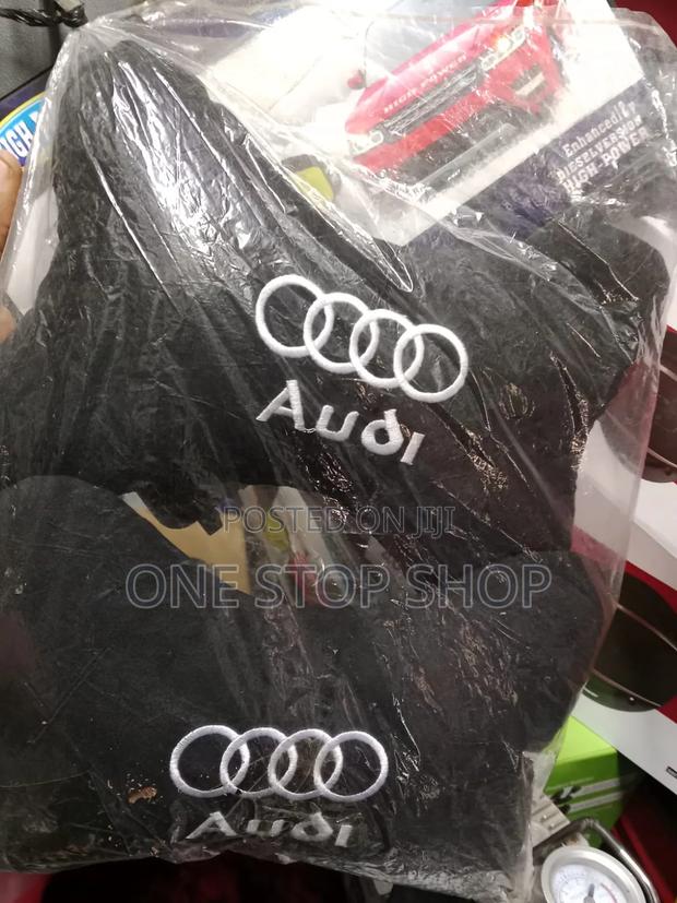 2x Audi Microfiber Travel Car Seat Pillows
