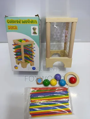 Montessori Wooden Stick Game,